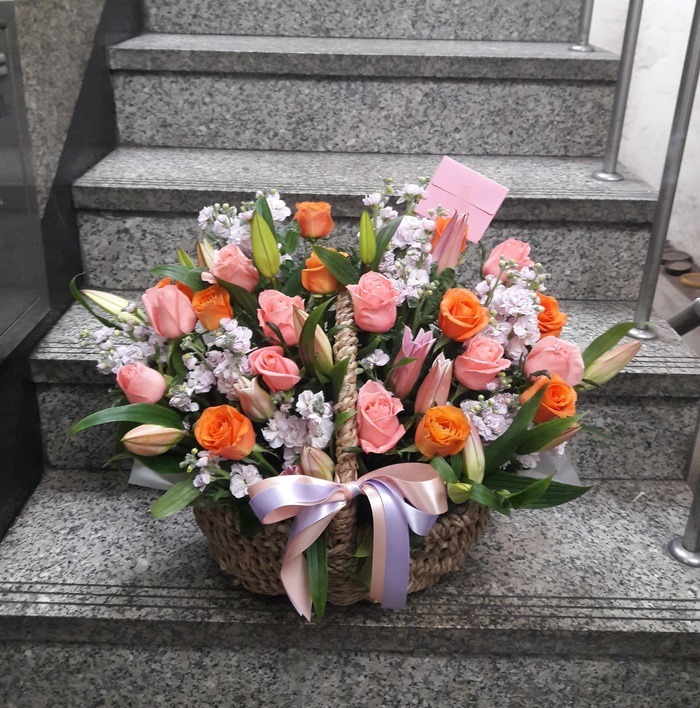  서울 강북구로 배송된 꽃바구니